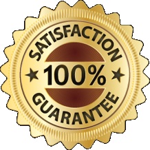 100% satisfaction guarantee