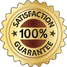 100% satisfaction guarantee